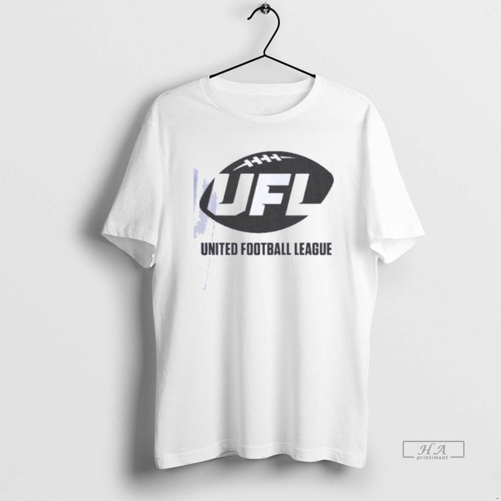 Trendy Ufl United Football League Primary Logo - Adult & Kids T-Shirts, Sweatshirts & Hoodies apparel design preview 1