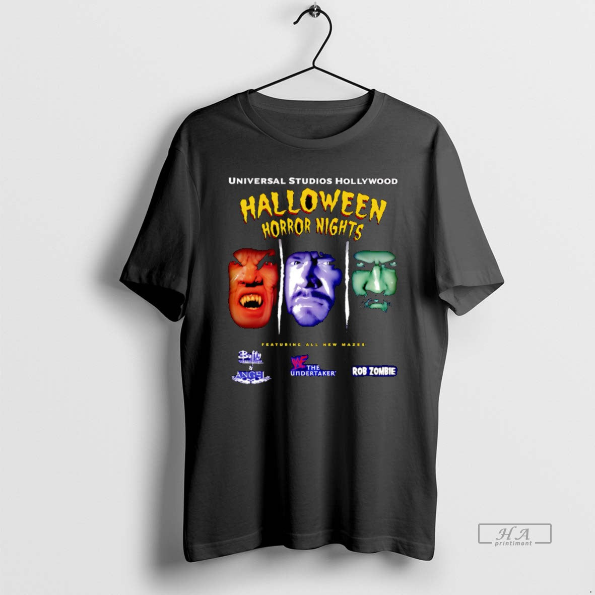 Trendy Undertaker Halloween Horror Nights - Adult & Kids T-Shirts, Sweatshirts & Hoodies apparel design preview 1