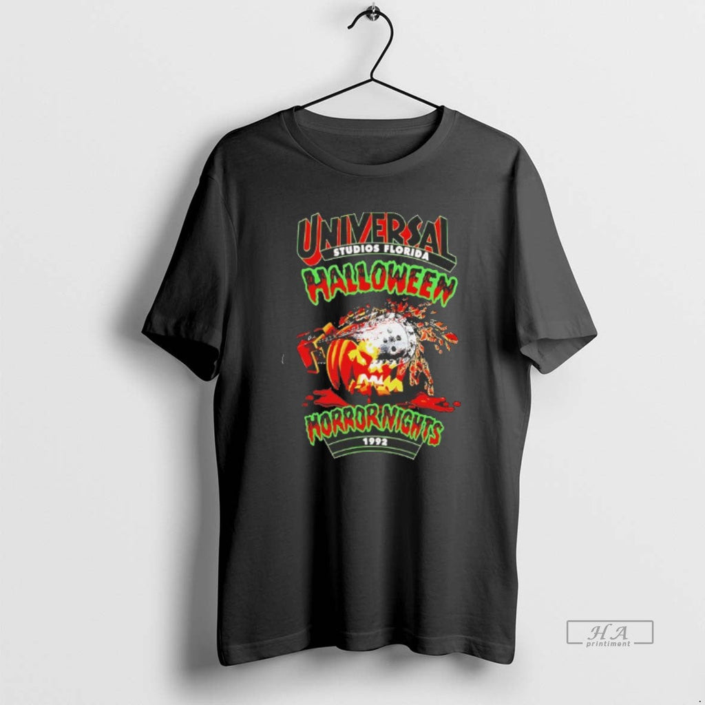 Trendy Universal Studios Florida Halloween Horror - Adult & Kids T-Shirts, Sweatshirts & Hoodies apparel design preview 1
