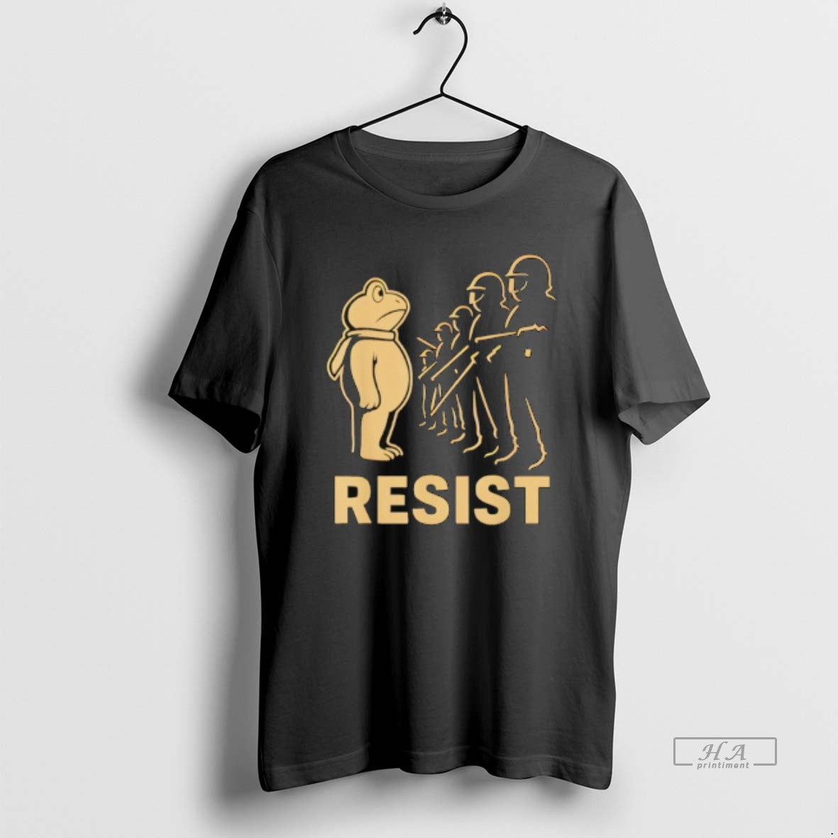 Trendy Vintage Portland 2025 Resist Frog Protest - Adult & Kids T-Shirts, Sweatshirts & Hoodies apparel design preview 1
