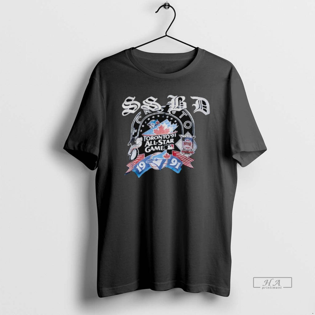 Trendy Vladimir Guerrero Jr 1991 Mlb All Star Game - Adult & Kids T-Shirts, Sweatshirts & Hoodies apparel design preview 1