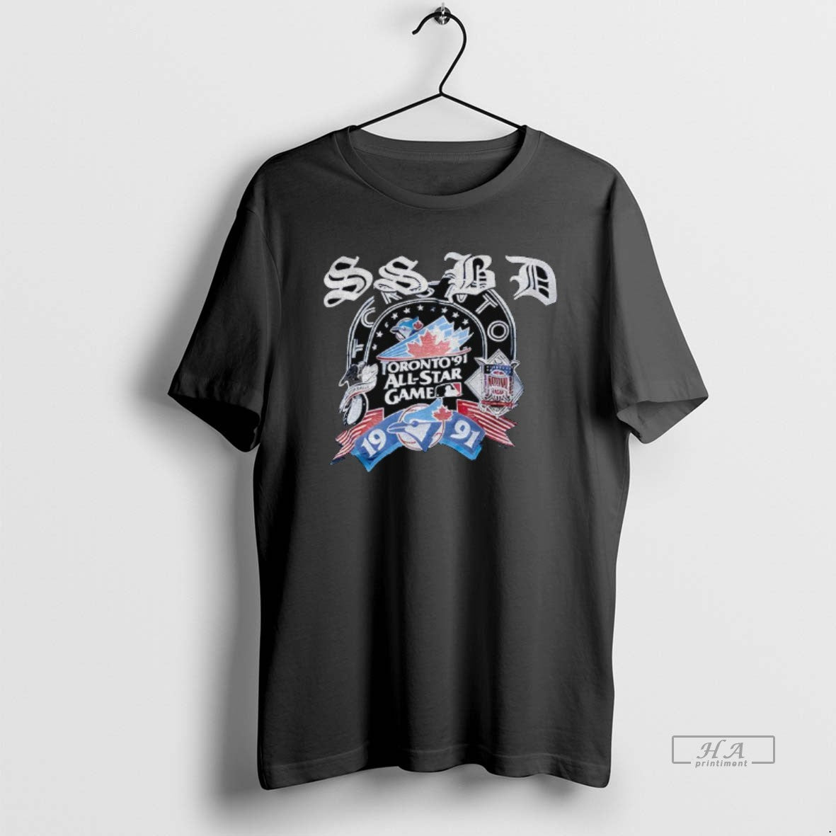 Trendy Vladimir Guerrero Jr 1991 Mlb All Star Game - Adult & Kids T-Shirts, Sweatshirts & Hoodies apparel design preview 1
