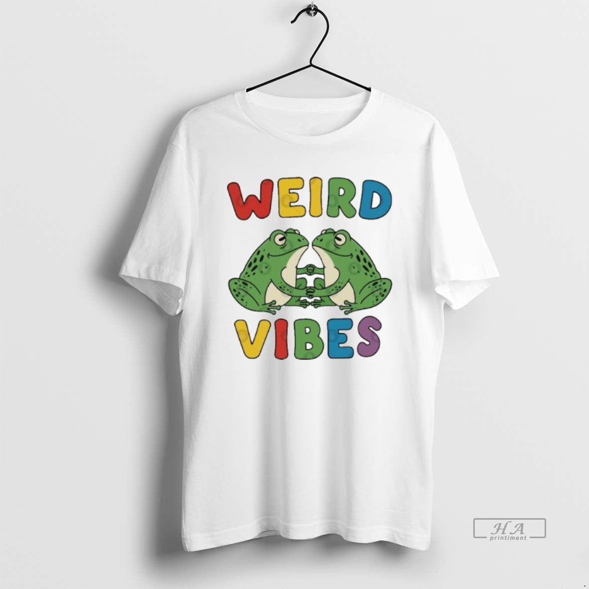 Trendy Weird Vibes Portland Frog Toad - Adult & Kids T-Shirts, Sweatshirts & Hoodies apparel design preview 1