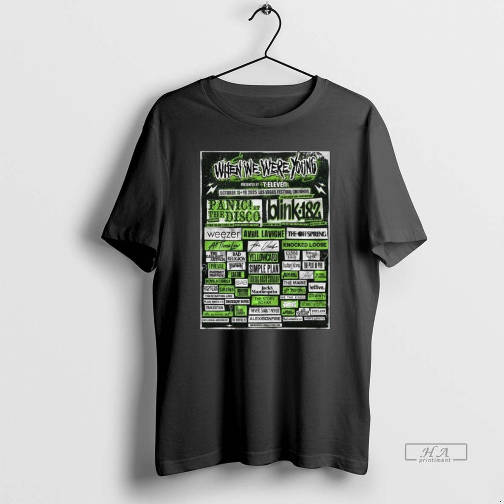 Trendy When We Were Young 2025 Festival Day 2 - Adult & Kids T-Shirts, Sweatshirts & Hoodies apparel design preview 1