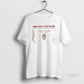 Trendy When People Stop Talking Thats Violence - Adult & Kids T-Shirts, Sweatshirts & Hoodies apparel design preview 1