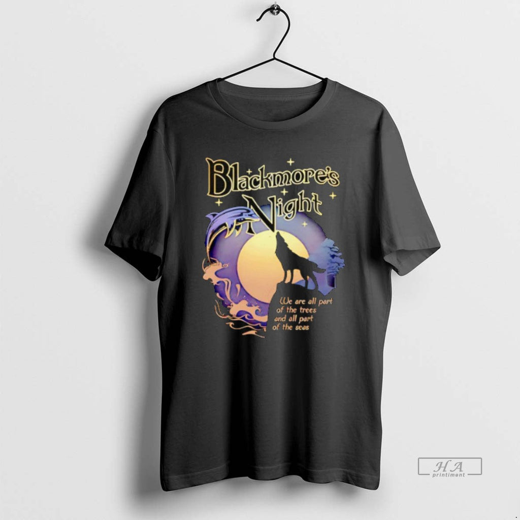 Trendy Wolf Blackmores Night We Are All Part Of The - Adult & Kids T-Shirts, Sweatshirts & Hoodies apparel design preview 1