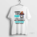 Trendy Wolf Sorry I Am Cranky Im Going Through My - Adult & Kids T-Shirts, Sweatshirts & Hoodies apparel design preview 1
