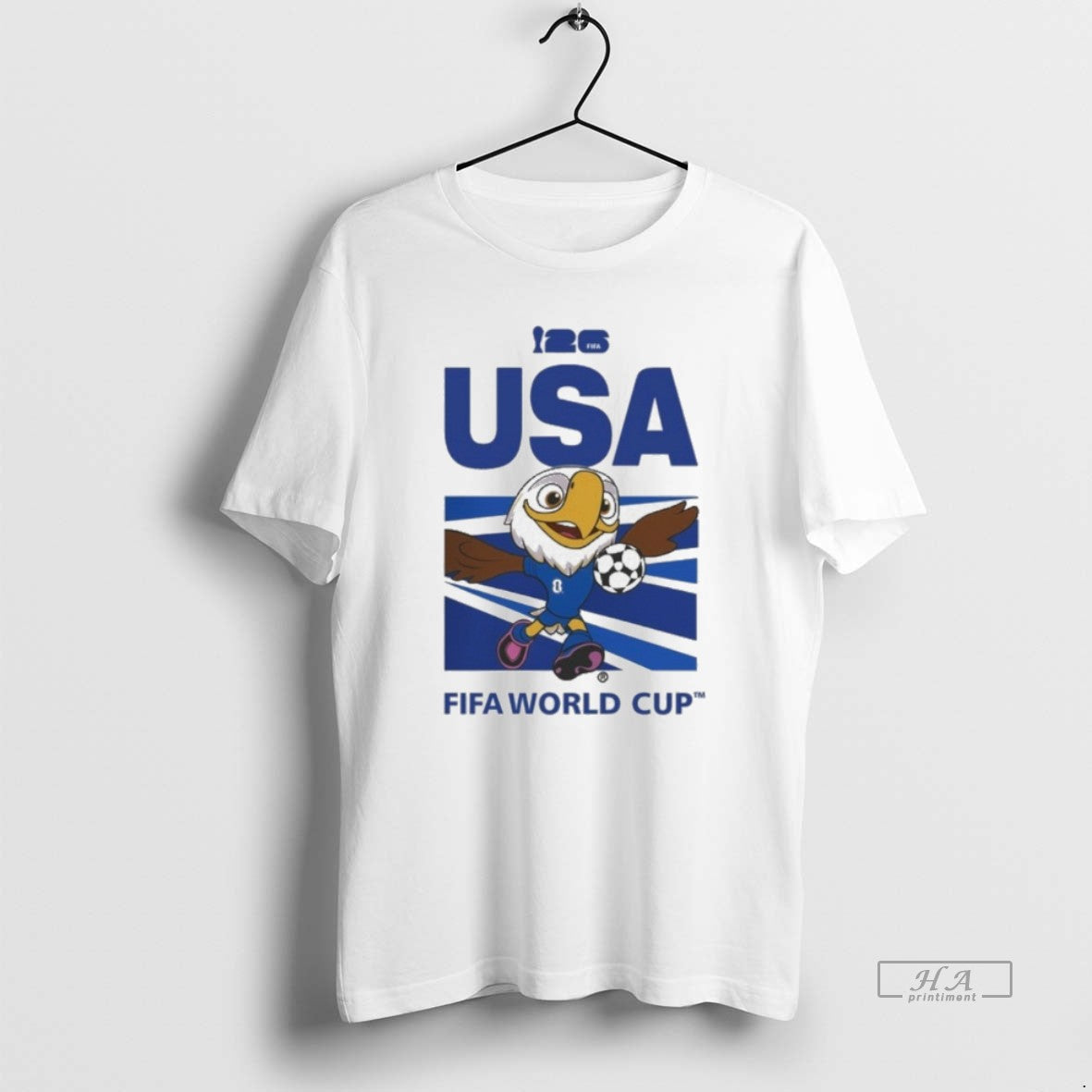 Trendy World Cup Usa Mascot 2026 - Adult & Kids T-Shirts, Sweatshirts & Hoodies apparel design preview 1