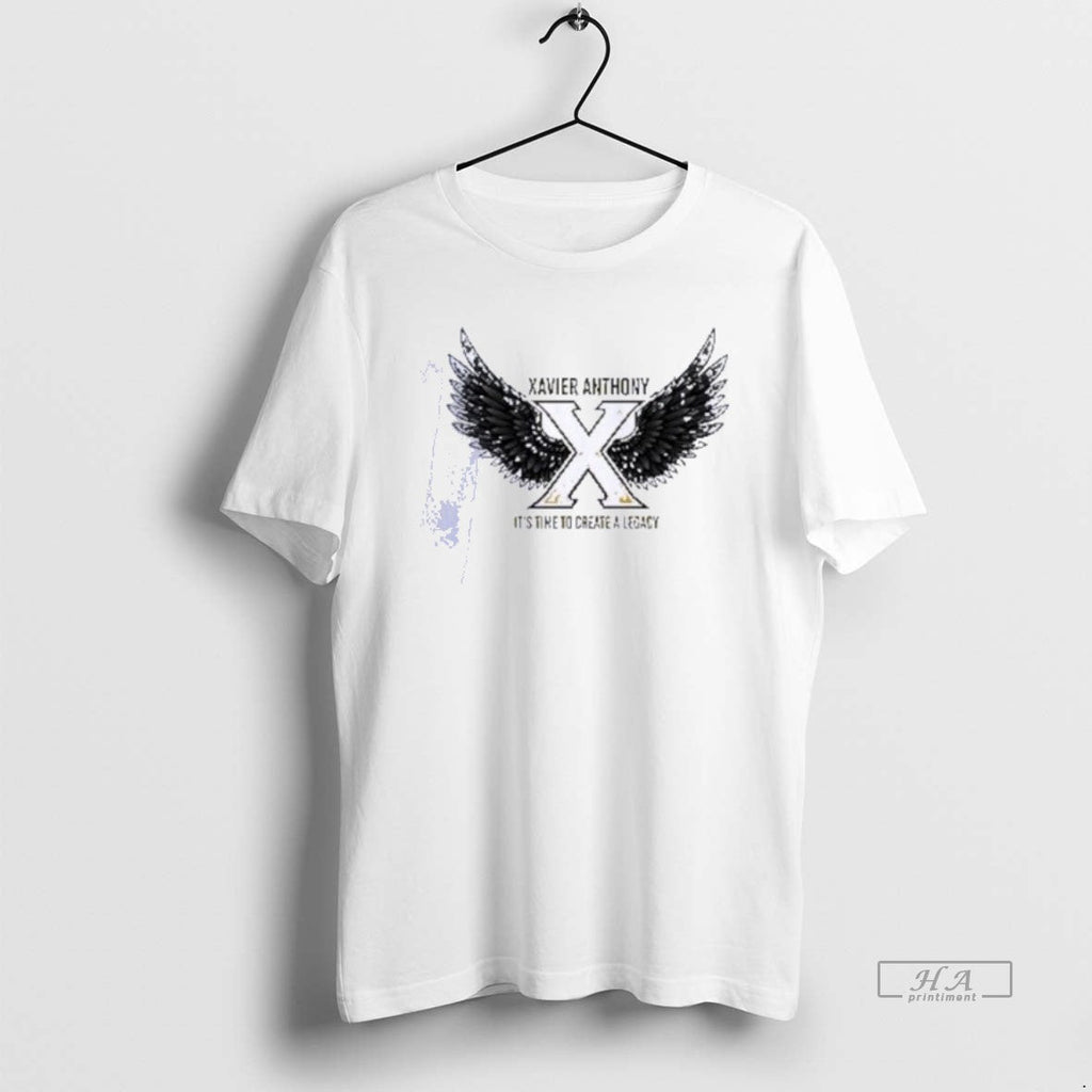 Trendy Xavier Anthony X Its Time To Create A Legacy - Adult & Kids T-Shirts, Sweatshirts & Hoodies apparel design preview 1