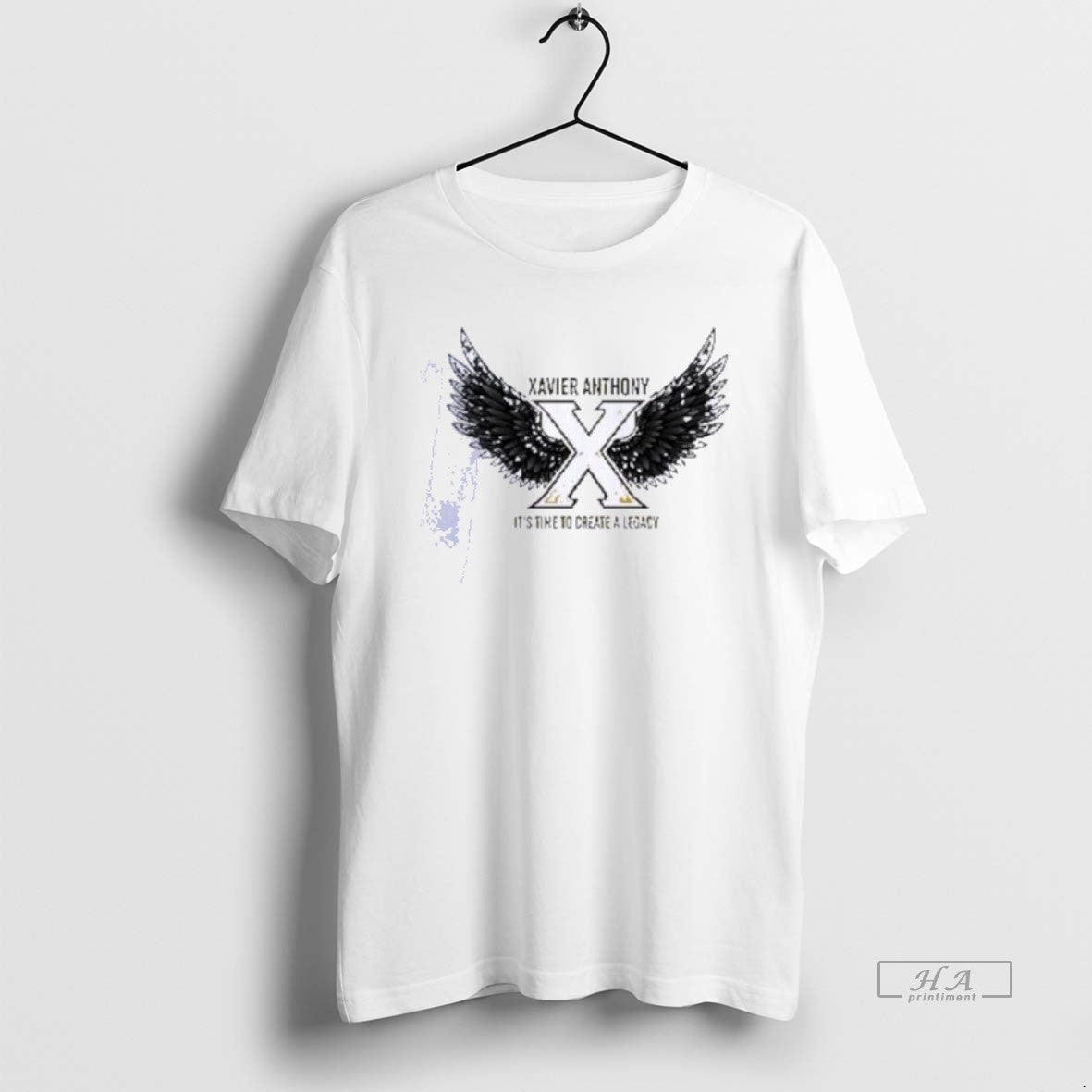 Trendy Xavier Anthony X Its Time To Create A Legacy - Adult & Kids T-Shirts, Sweatshirts & Hoodies apparel design preview 1