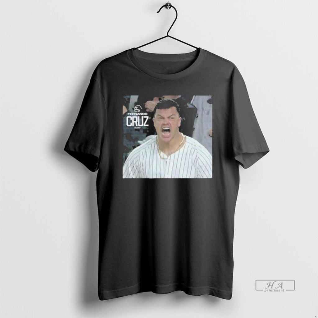 Trendy Yankees Fernando Cruz Hype Postseason - Adult & Kids T-Shirts, Sweatshirts & Hoodies apparel design preview 1