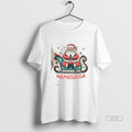 Trendy Zen Sleigh Ride Santa Christmas - Adult & Kids T-Shirts, Sweatshirts & Hoodies apparel design preview 1