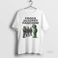 Trendy Frogs Against Fascism Fuck Ice - Adult & Kids T-Shirts, Sweatshirts & Hoodies apparel design preview 1