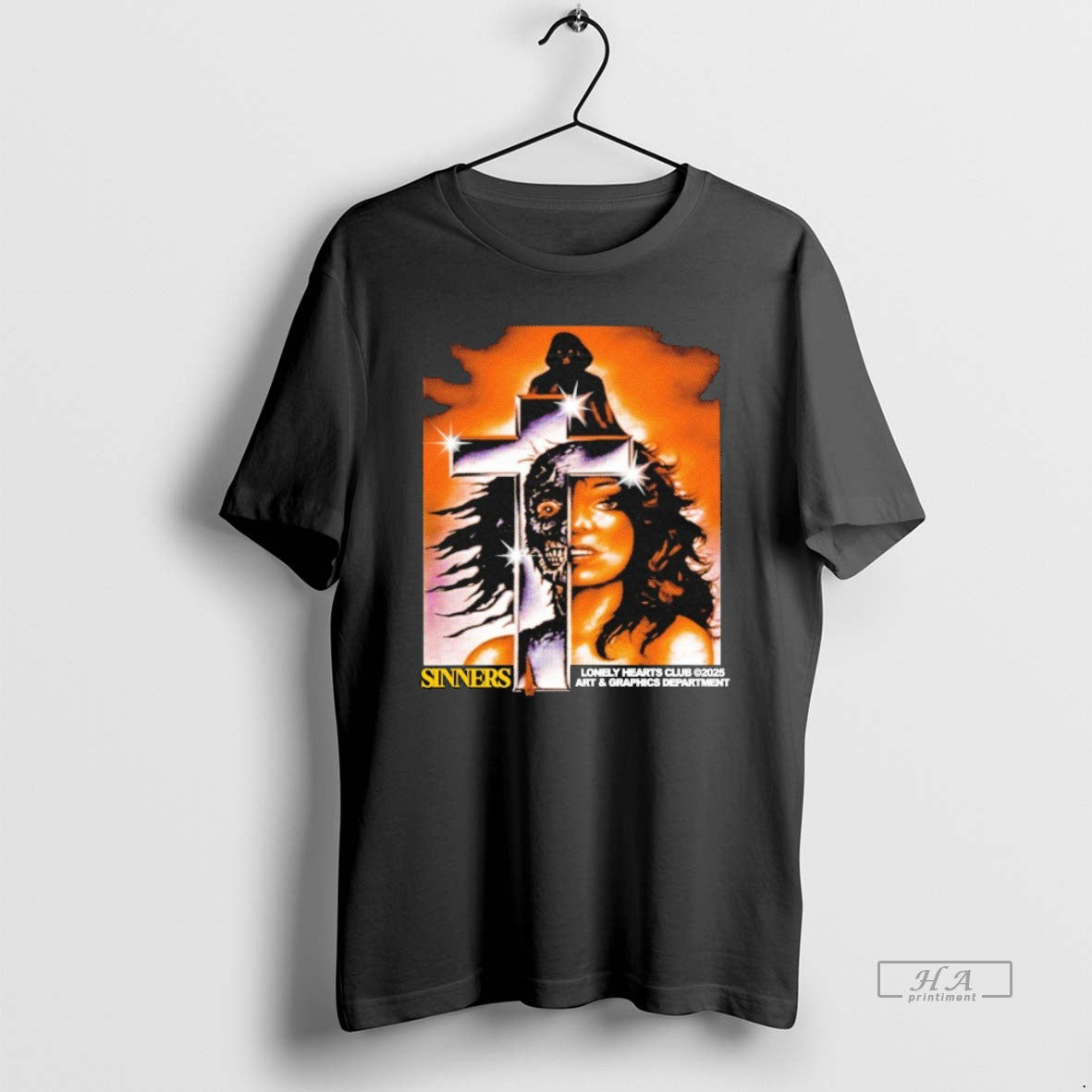 Trendy Lonely Hearts Club Sinners - Adult & Kids T-Shirts, Sweatshirts & Hoodies apparel design preview 1