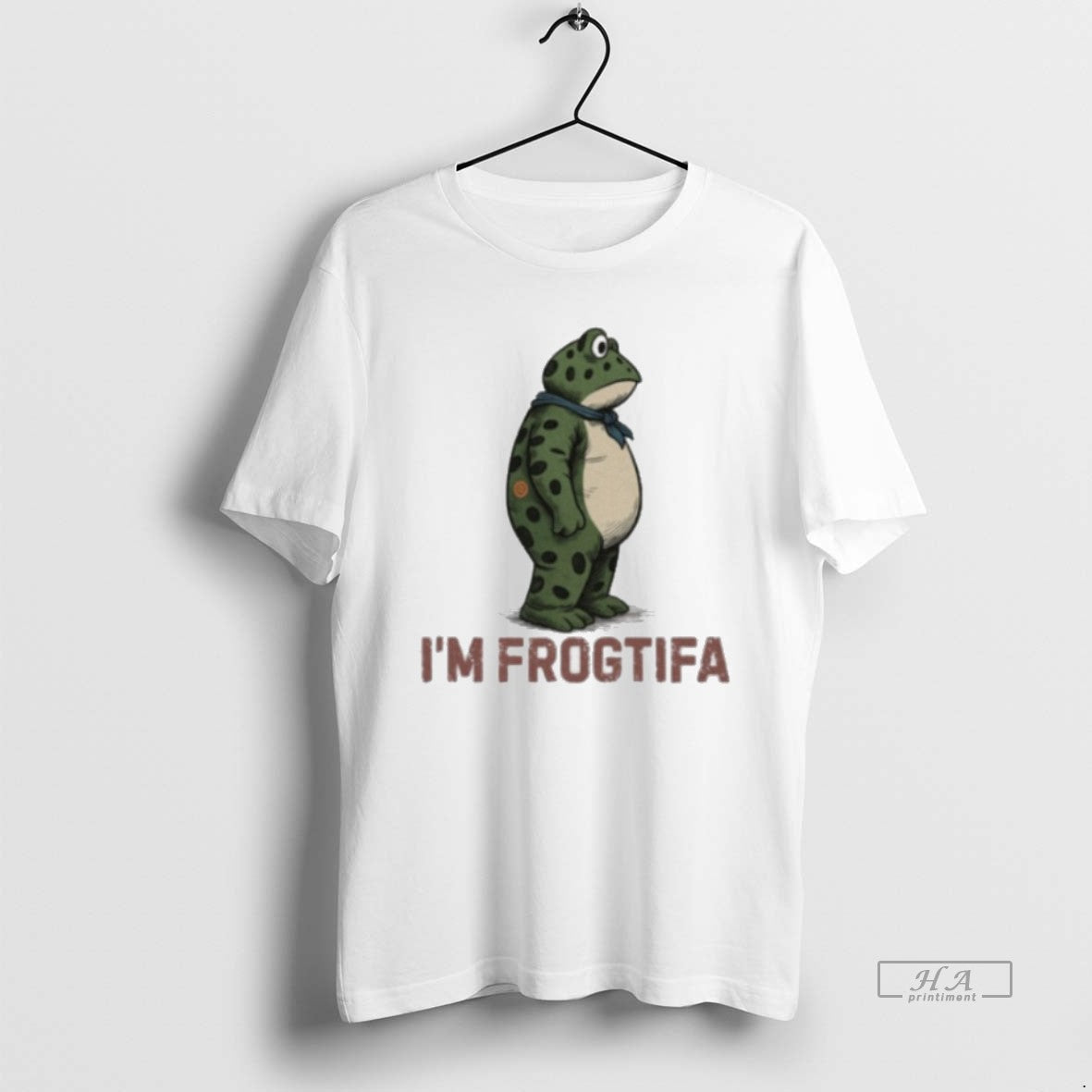 Trendy Portland Freedom Frog Im Frogtifa - Adult & Kids T-Shirts, Sweatshirts & Hoodies apparel design preview 1
