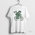 Trendy Portland Frog On Bike Resist Anti Ice - Adult & Kids T-Shirts, Sweatshirts & Hoodies apparel design preview 1