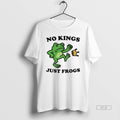 Trendy Portland Frog Protest No Kings Crown Just - Adult & Kids T-Shirts, Sweatshirts & Hoodies apparel design preview 1
