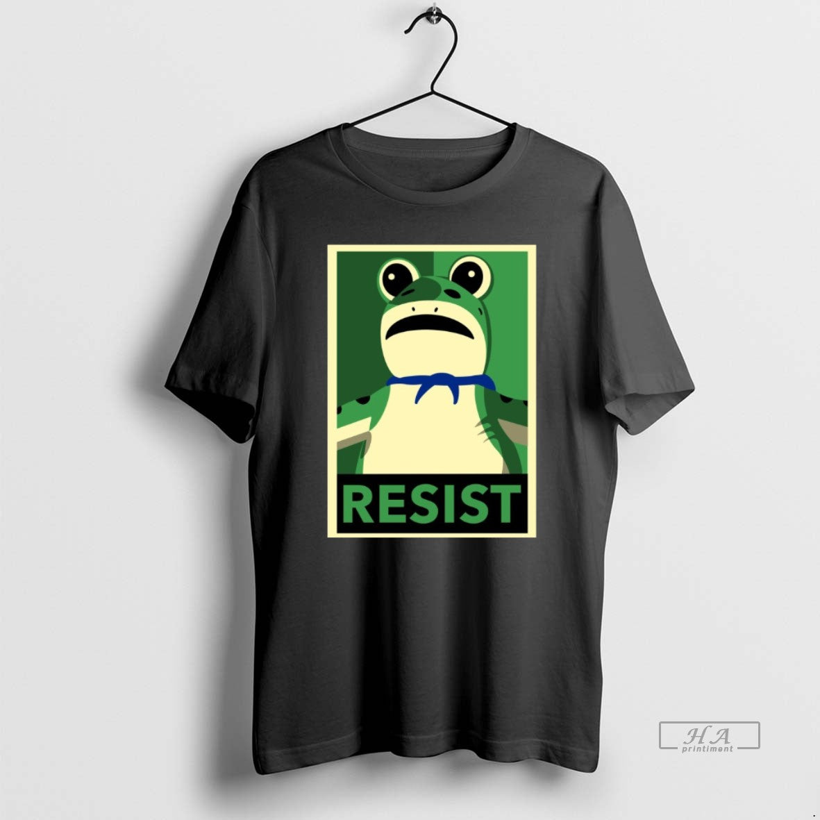 Trendy Portland Frog Resist Anti Ice Trump - Adult & Kids T-Shirts, Sweatshirts & Hoodies apparel design preview 1