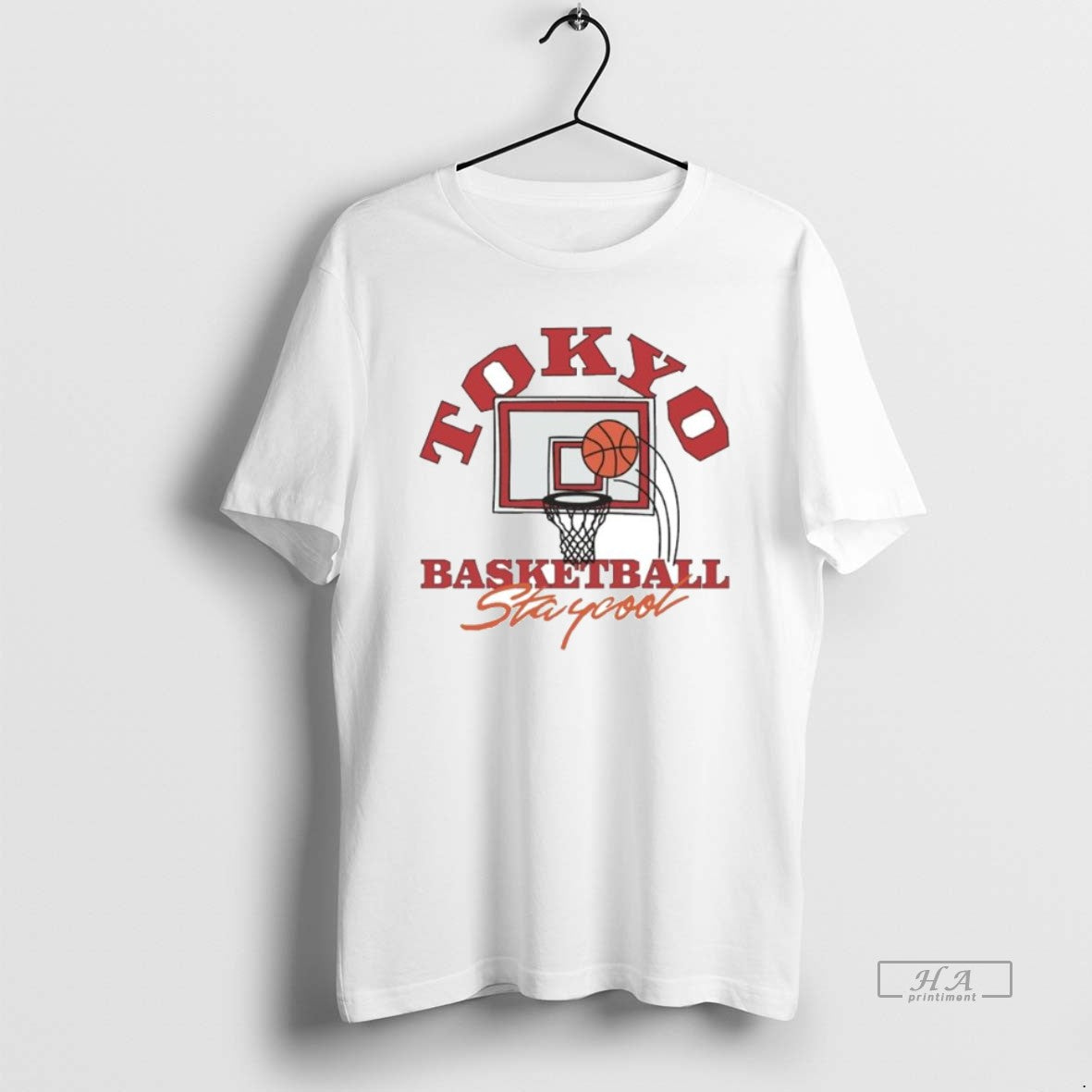Trendy Staycool Tokyo Basketball - Adult & Kids T-Shirts, Sweatshirts & Hoodies apparel design preview 1