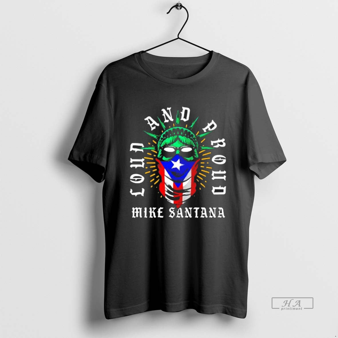 Trendy Tcfpzqvl Mike Santana Loud And Proud - Adult & Kids T-Shirts, Sweatshirts & Hoodies apparel design preview 1