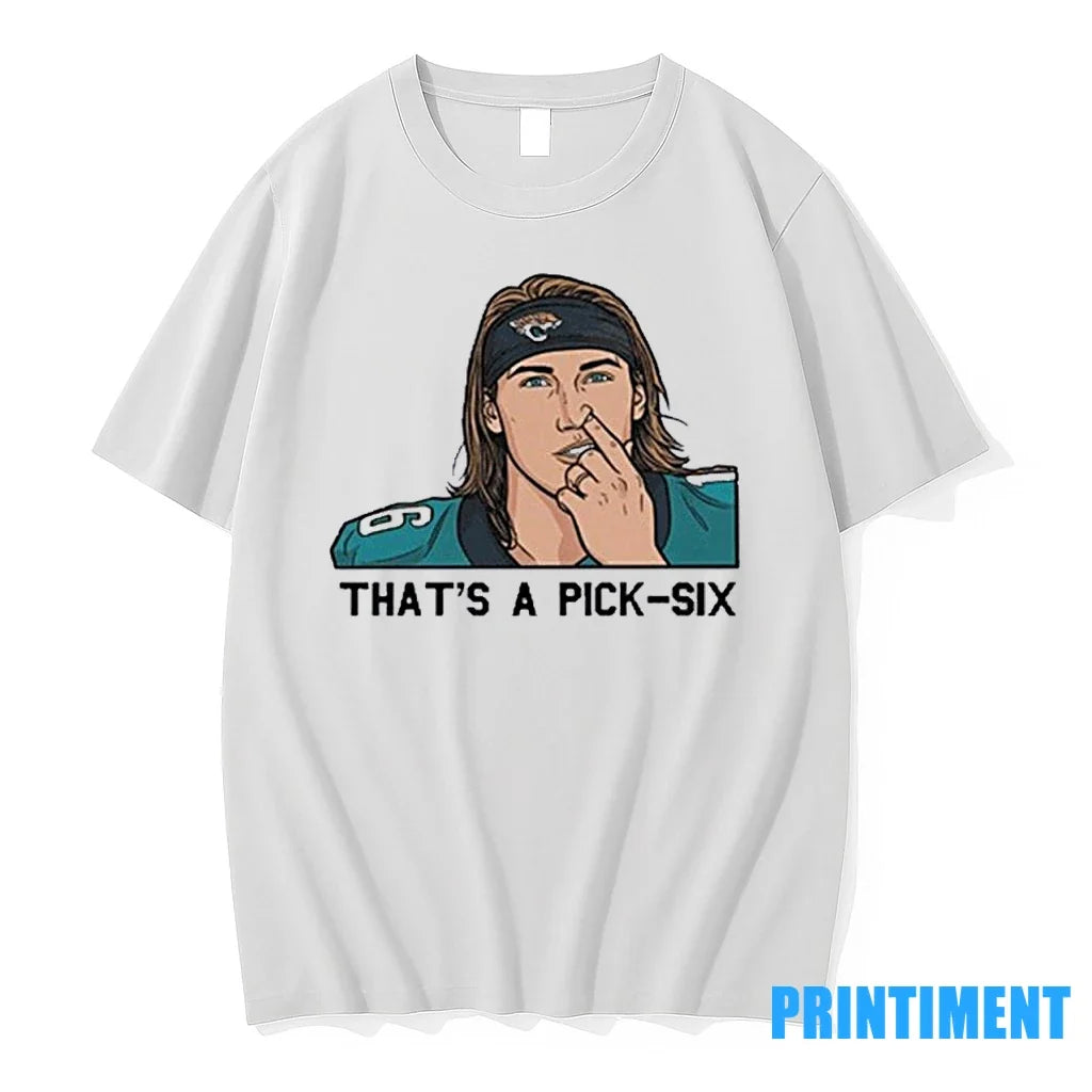 Trevor Lawrence The Best Pick Six 1 Yard Td Sweater - Adult & Kids T-Shirts, Sweatshirts & Hoodies apparel design preview 1