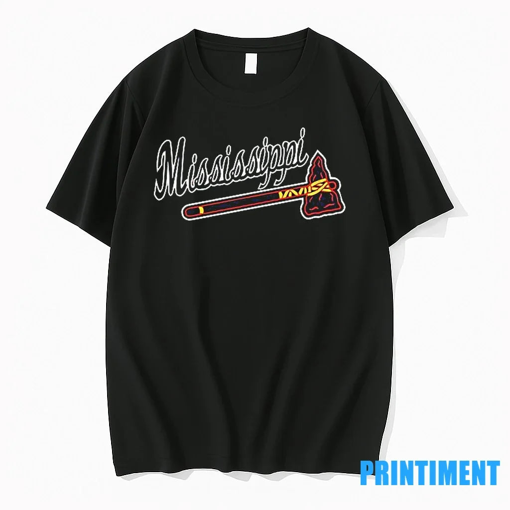 Trey Harris Mississippi Braves Logo Sweater - Adult & Kids T-Shirts, Sweatshirts & Hoodies apparel design preview 1