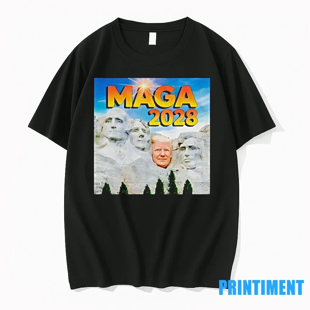 Trump Maga 2028 Mount Rushmore Sweater - Adult & Kids T-Shirts, Sweatshirts & Hoodies apparel design preview 1