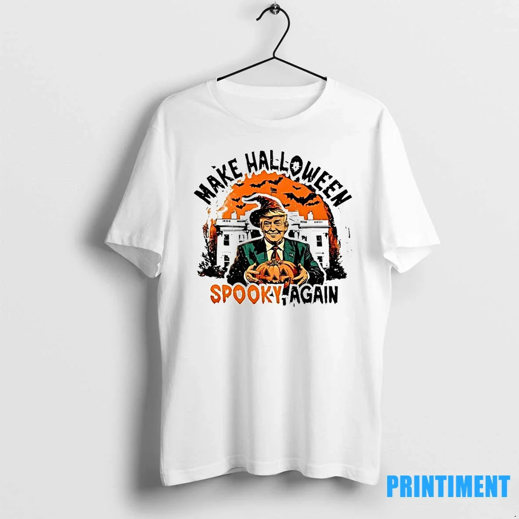 Trump Make Halloween Spooky Again Sweater - Adult & Kids T-Shirts, Sweatshirts & Hoodies apparel design preview 1