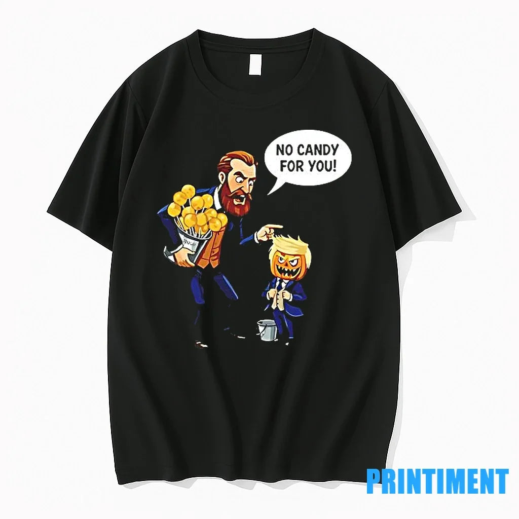 Trump Nobel Peace Prize No Candy For You Trumpkin - Adult & Kids T-Shirts, Sweatshirts & Hoodies apparel design preview 1