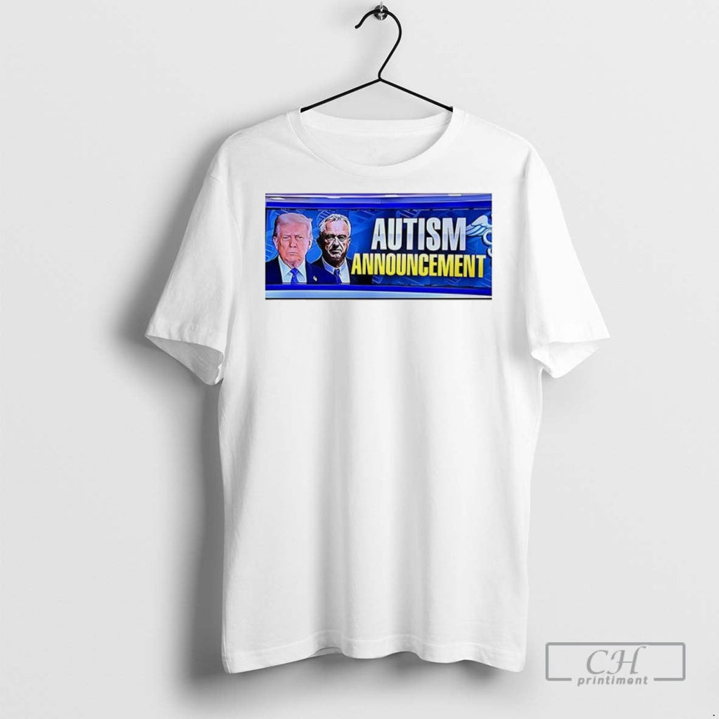 Trump And Tylenol Autism Announcement - Adult & Kids T-Shirts, Sweatshirts & Hoodies apparel design preview 1