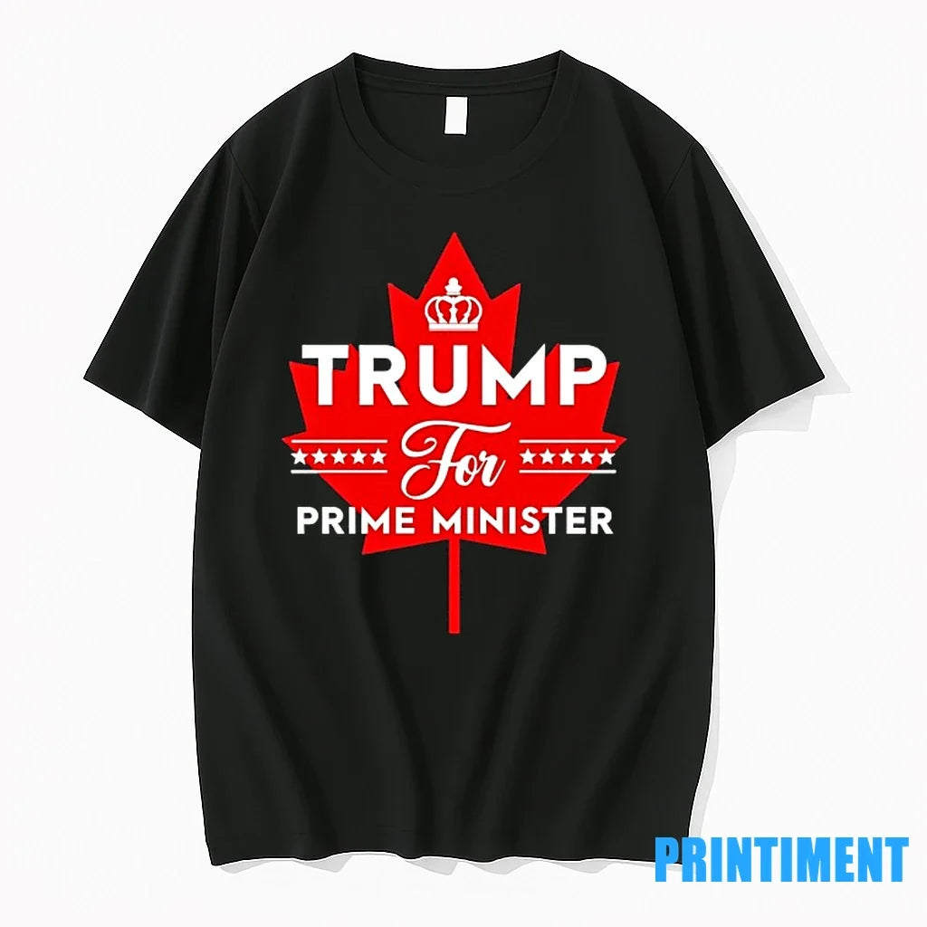 Trump For Prime Minister Canada Maple Leaf Sweater - Adult & Kids T-Shirts, Sweatshirts & Hoodies apparel design preview 1