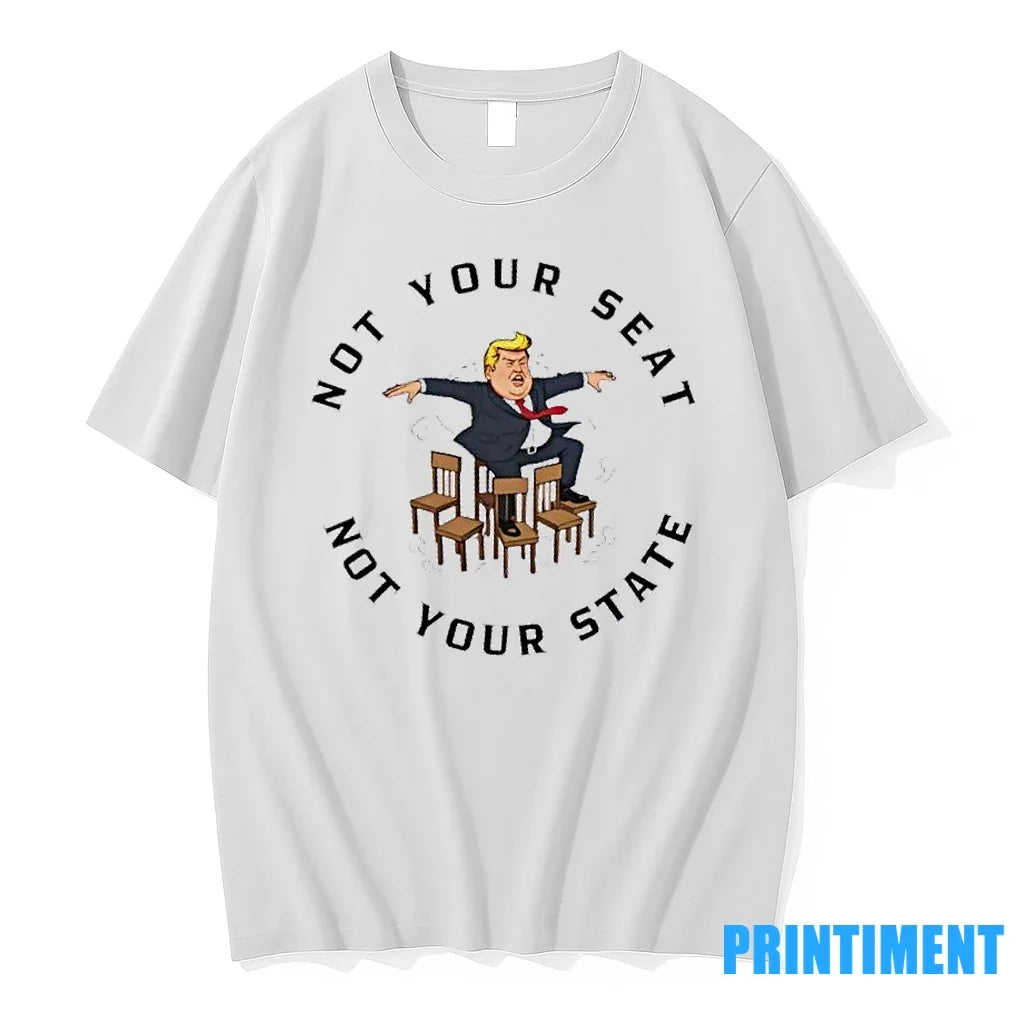 Trump Not Your Seat State Sweater - Adult & Kids T-Shirts, Sweatshirts & Hoodies apparel design preview 1