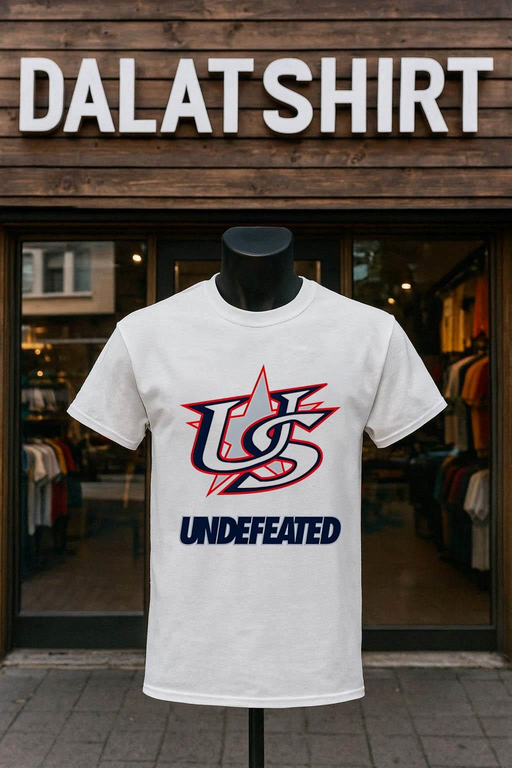 USA Baseball Undefeated 2026 World Classic - Adult & Kids T-Shirts, Sweatshirts & Hoodies apparel design preview 1