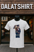 USA Hockey Player Eagle and American Flag - Adult & Kids T-Shirts, Sweatshirts & Hoodies apparel design preview 1