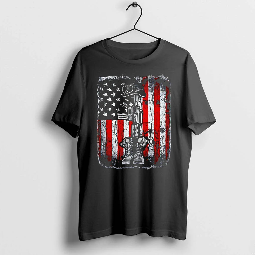United States Veteran Flag Sweater - Adult & Kids T-Shirts, Sweatshirts & Hoodies apparel design preview 1