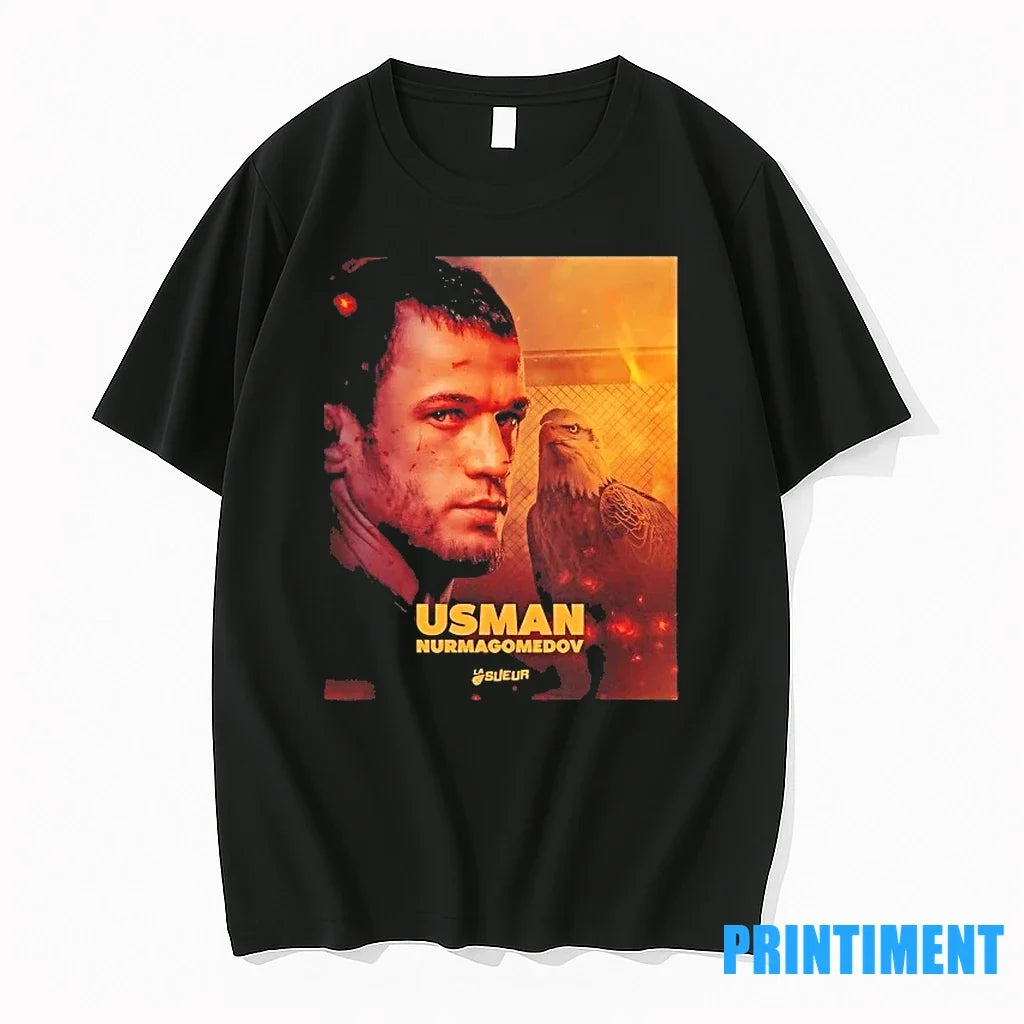 Usman Nurmagomedov Undefeated Eagle Sweater - Adult & Kids T-Shirts, Sweatshirts & Hoodies apparel design preview 1