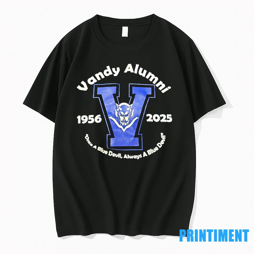 Vandy Alumni Once A Blue Deviul Always Devil Devils - Adult & Kids T-Shirts, Sweatshirts & Hoodies apparel design preview 1