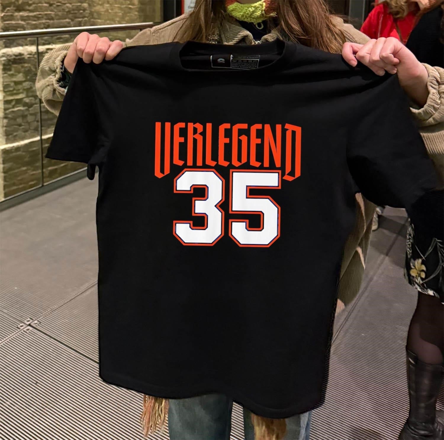 Verlegend 35 Detroit Tigers Pitcher Justin Verlander - Adult & Kids T-Shirts, Sweatshirts & Hoodies apparel design preview 2
