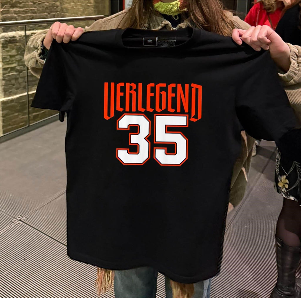 Verlegend Justin Verlander Number 35 Houston Baseball - Adult & Kids T-Shirts, Sweatshirts & Hoodies apparel design preview 2