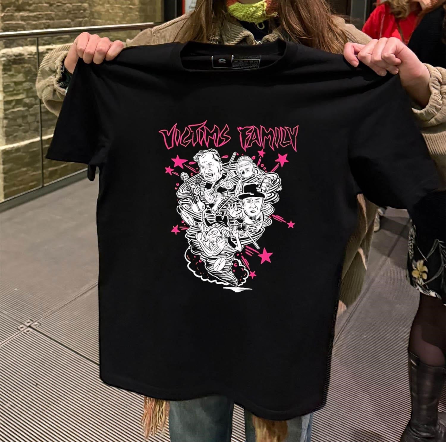 Victims Family Rock Band Tornado - Adult & Kids T-Shirts, Sweatshirts & Hoodies apparel design preview 2