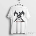 Viking Valhalla Skull Crosses Axe - Adult & Kids T-Shirts, Sweatshirts & Hoodies apparel design preview 1