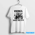 Vikings Rock The City Sweater - Adult & Kids T-Shirts, Sweatshirts & Hoodies apparel design preview 1