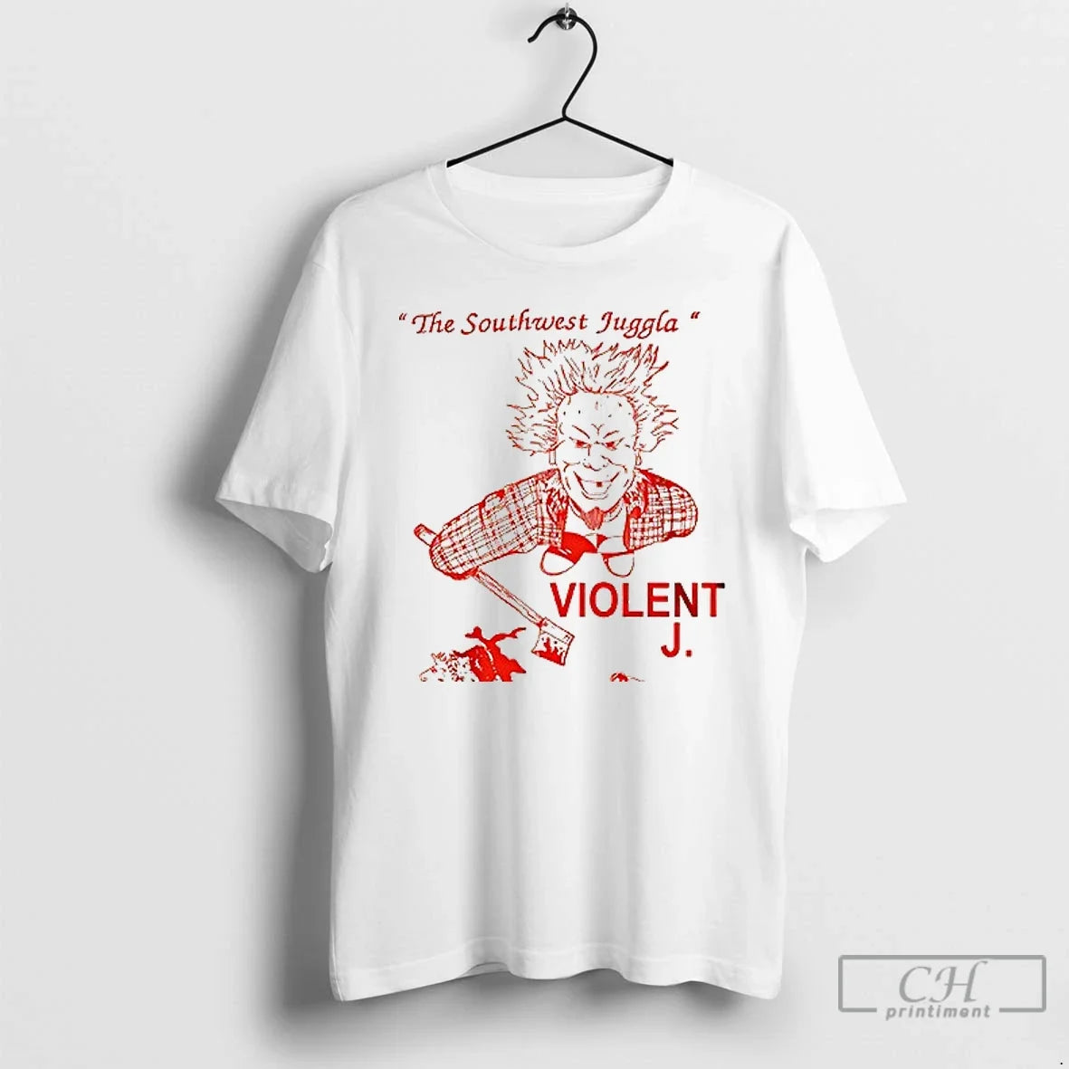 Violent J The Southwest Juggla Caricature Silhouette - Adult & Kids T-Shirts, Sweatshirts & Hoodies apparel design preview 1