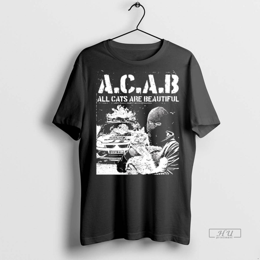 Viral Acab All Cats Are Beautiful Sweater - Adult & Kids T-Shirts, Sweatshirts & Hoodies apparel design preview 1