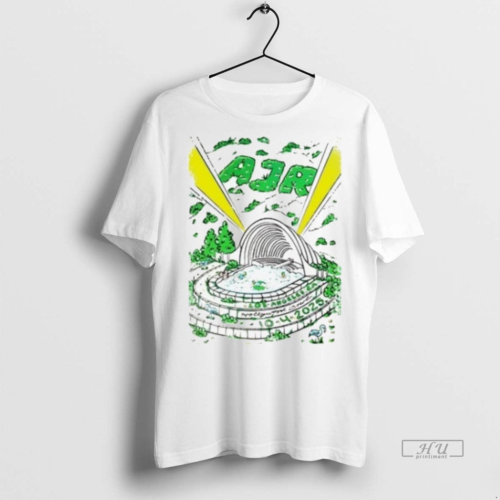 Viral Ajr Oct 4 2025 Hollywood Bowl Los Angeles Ca - Adult & Kids T-Shirts, Sweatshirts & Hoodies apparel design preview 1