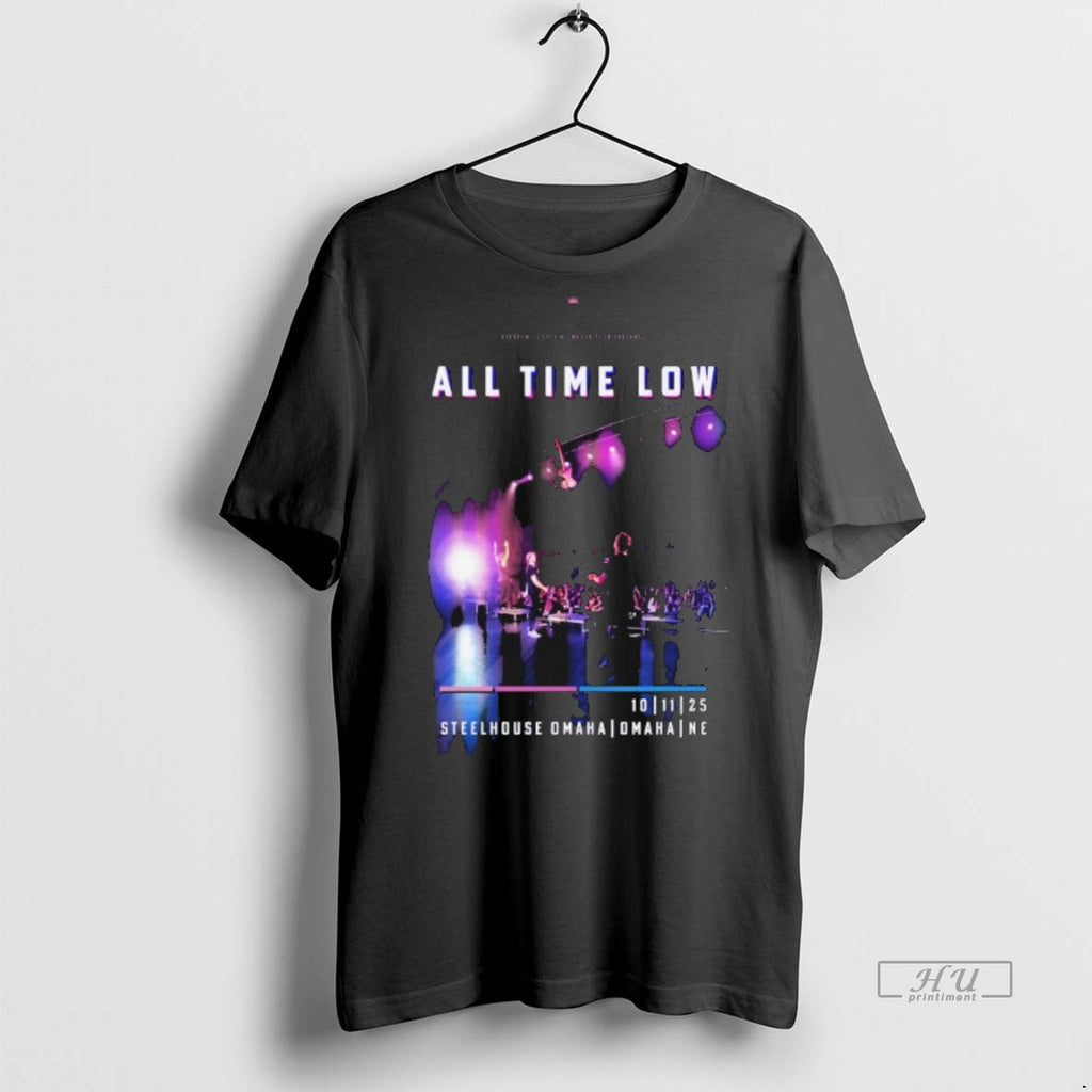 Viral All Time Low Steelhouse Omaha Ne Oct 11 2025 - Adult & Kids T-Shirts, Sweatshirts & Hoodies apparel design preview 1