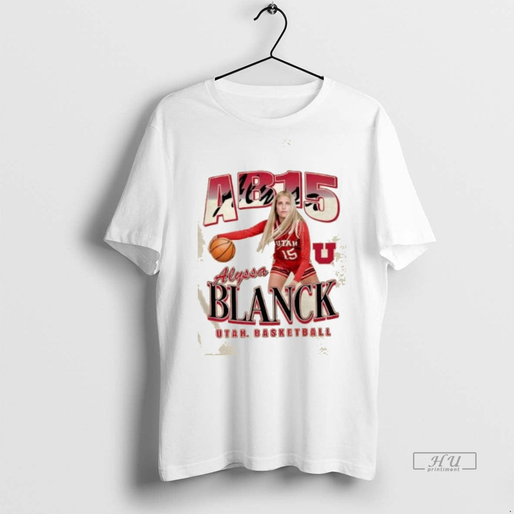Viral Alyssa Blanck Utah Womens Basketball Graphic - Adult & Kids T-Shirts, Sweatshirts & Hoodies apparel design preview 1