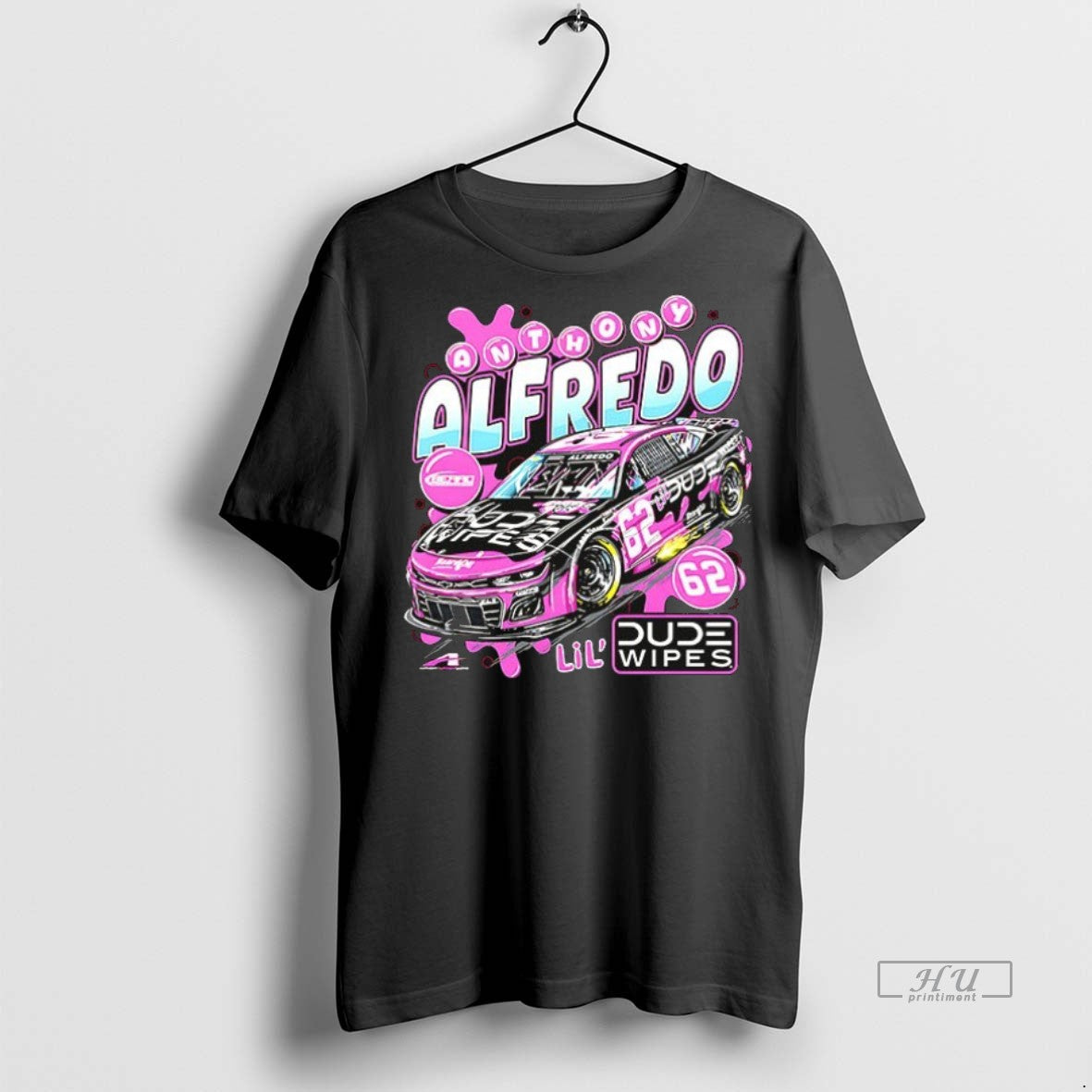 Viral Anthony Alfredo Lil Dude Wipes Nascar Ceramic - Adult & Kids T-Shirts, Sweatshirts & Hoodies apparel design preview 1