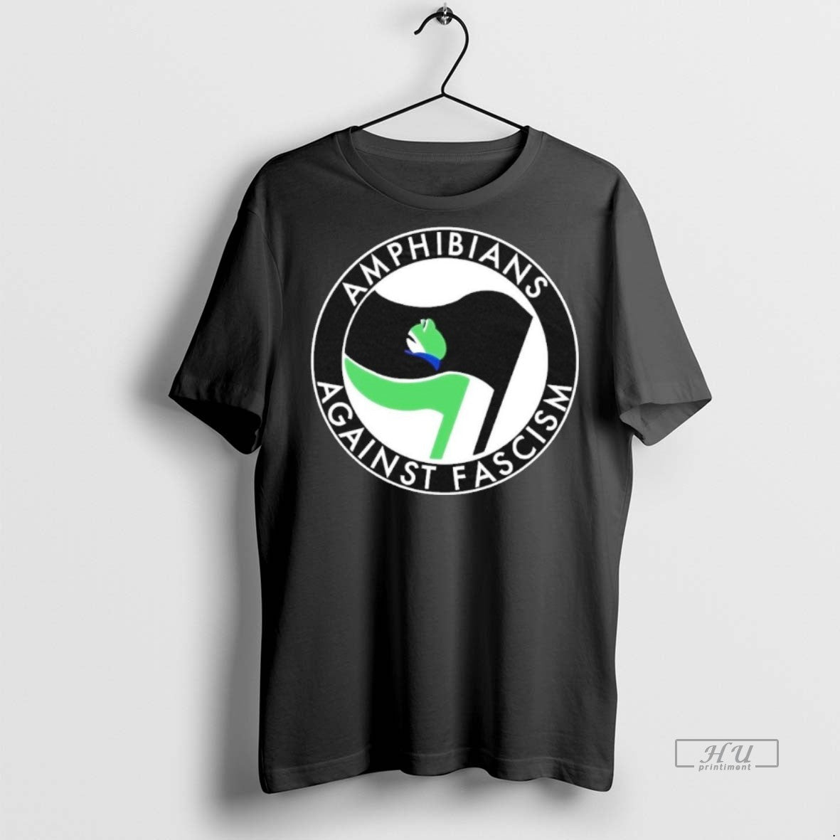 Viral Antifa Amphibians Against Fascism Sweater - Adult & Kids T-Shirts, Sweatshirts & Hoodies apparel design preview 1