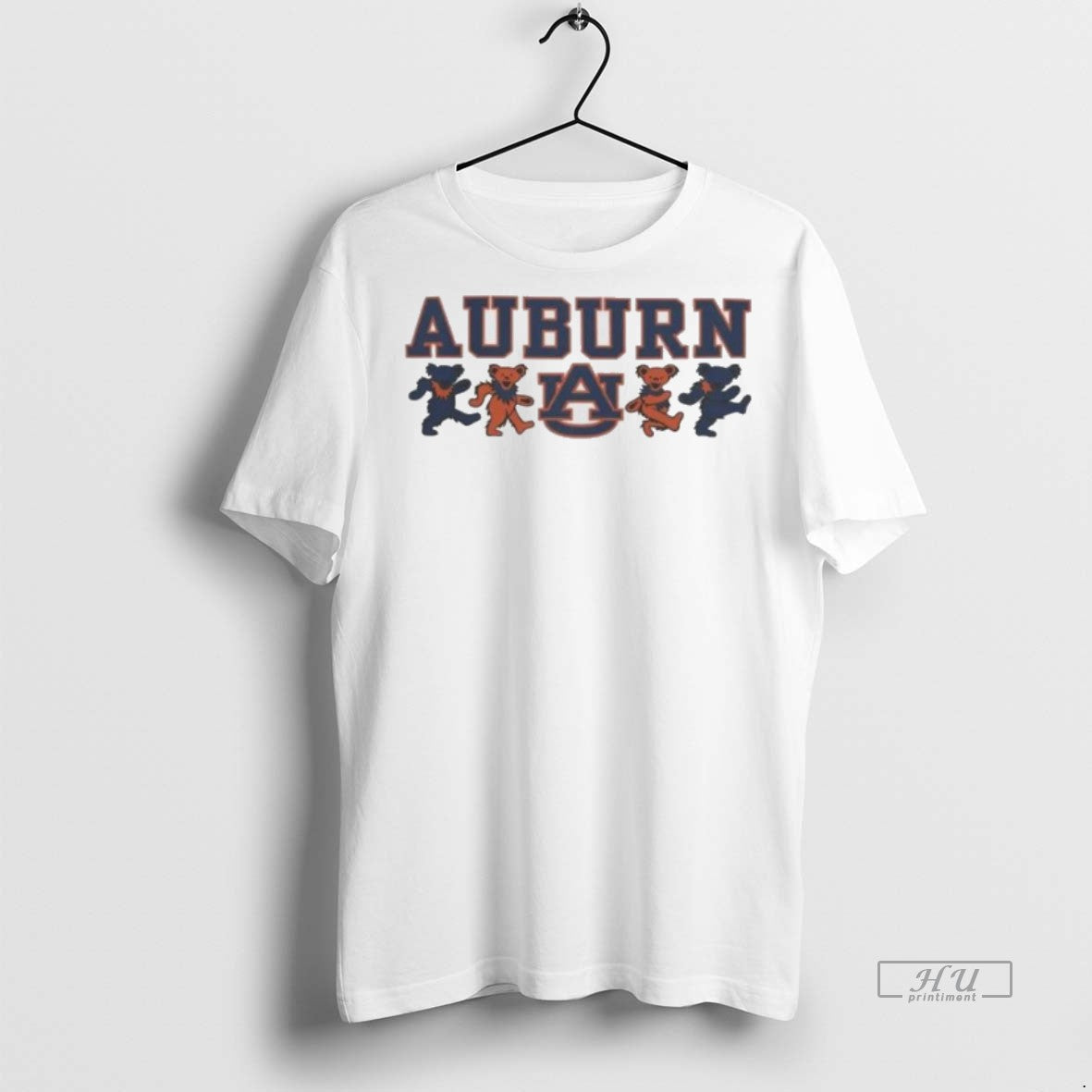 Viral Auburn Tigers X Grateful Dead Mascot Bears 2025 - Adult & Kids T-Shirts, Sweatshirts & Hoodies apparel design preview 1